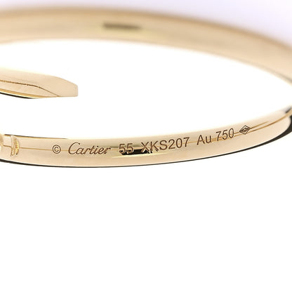 Cartier 18K Yellow Gold Small Juste Un Clou Ring 55 7.25 4 of 6