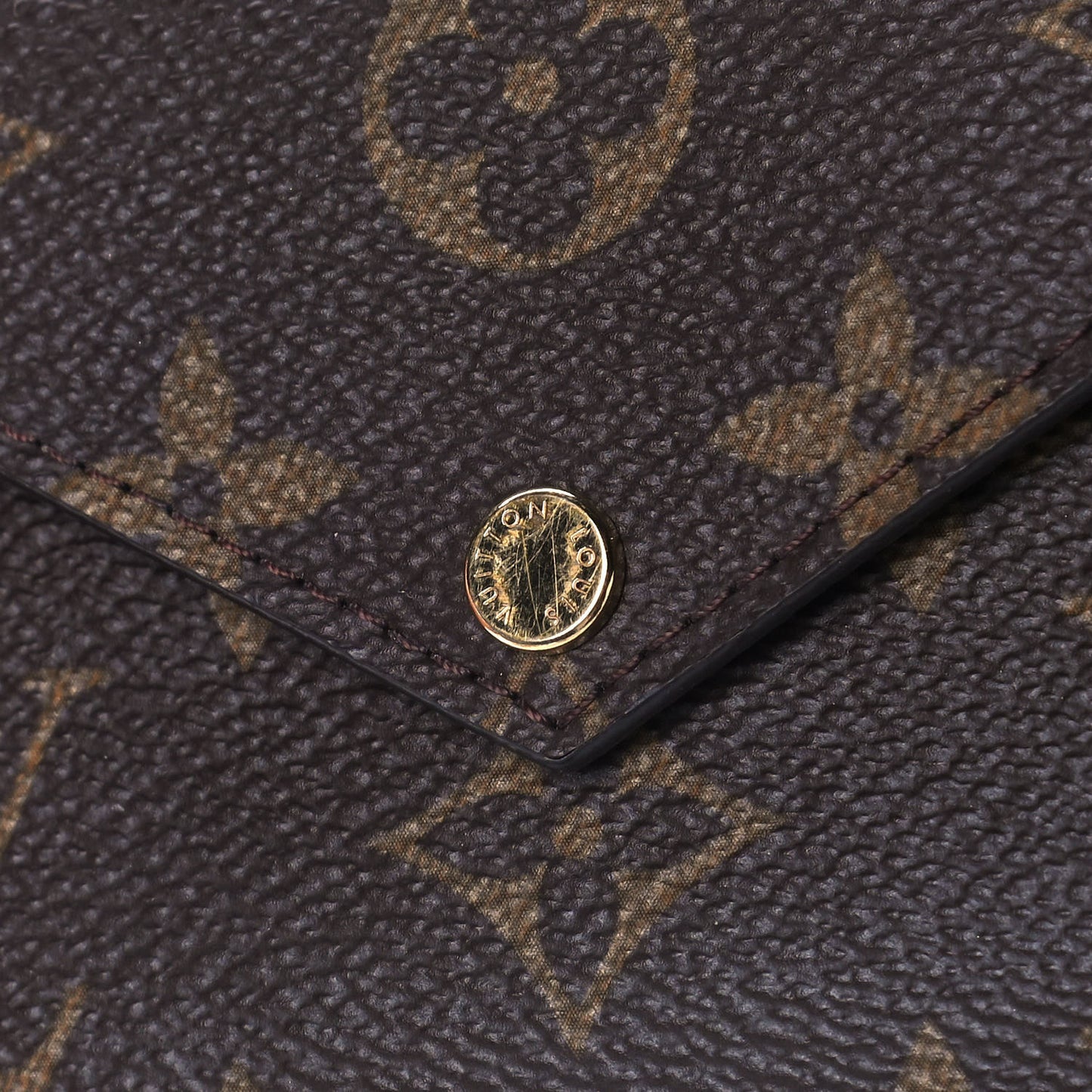 Monogram Recto Verso Card Holder Black
