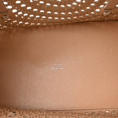 Alaia Calfskin Vienne Mina 32 Bag Sandy 6 of 10