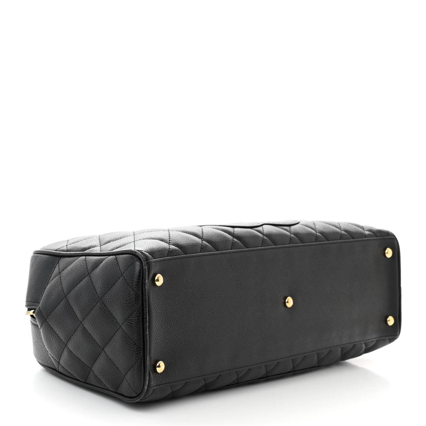 Caviar Quilted Boston Black
