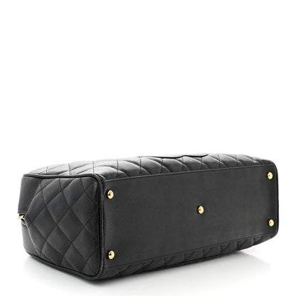 Chanel Caviar Quilted Boston Black 4 of 12