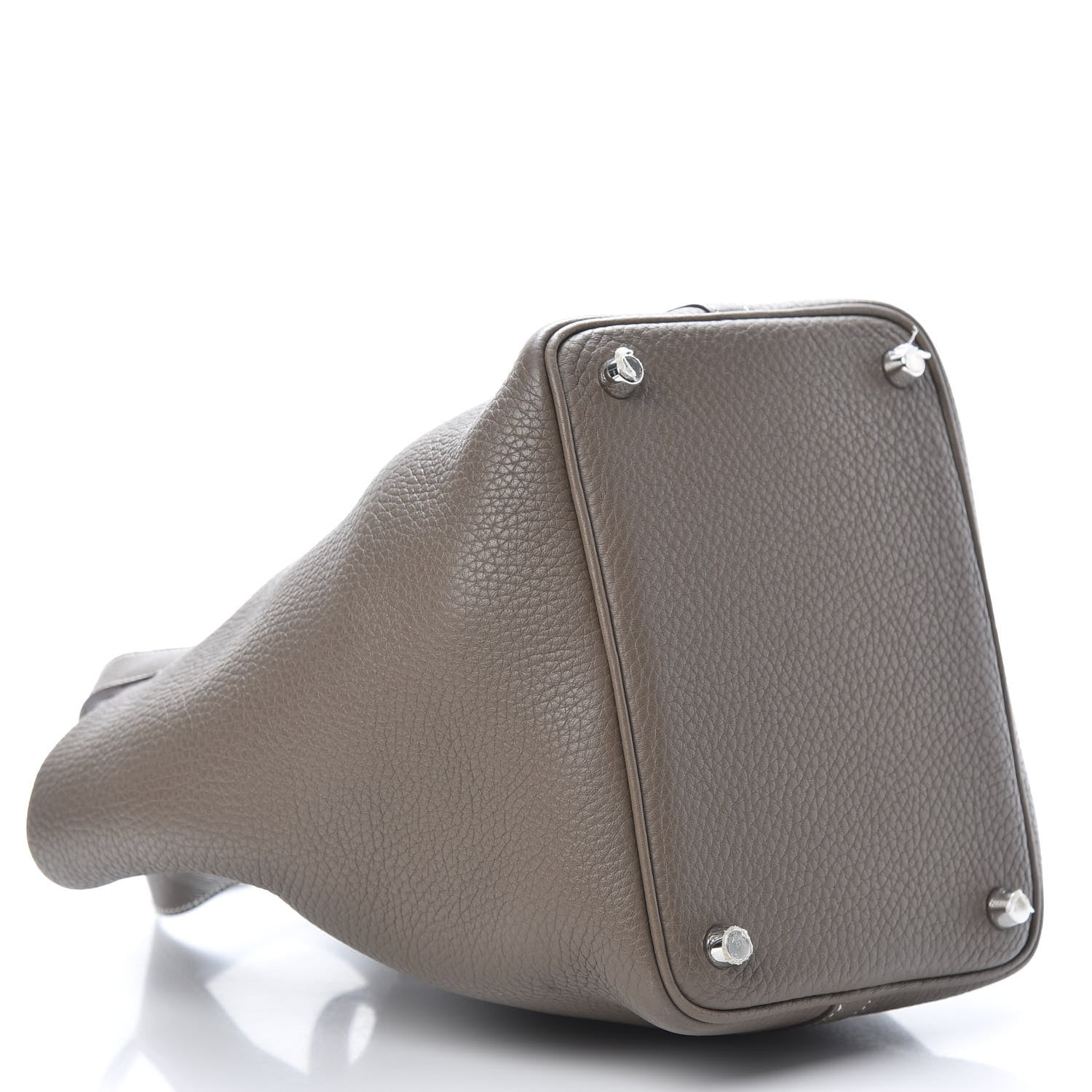 Hermes Taurillon Clemence Picotin Lock 18 PM Etoupe 4 of 13