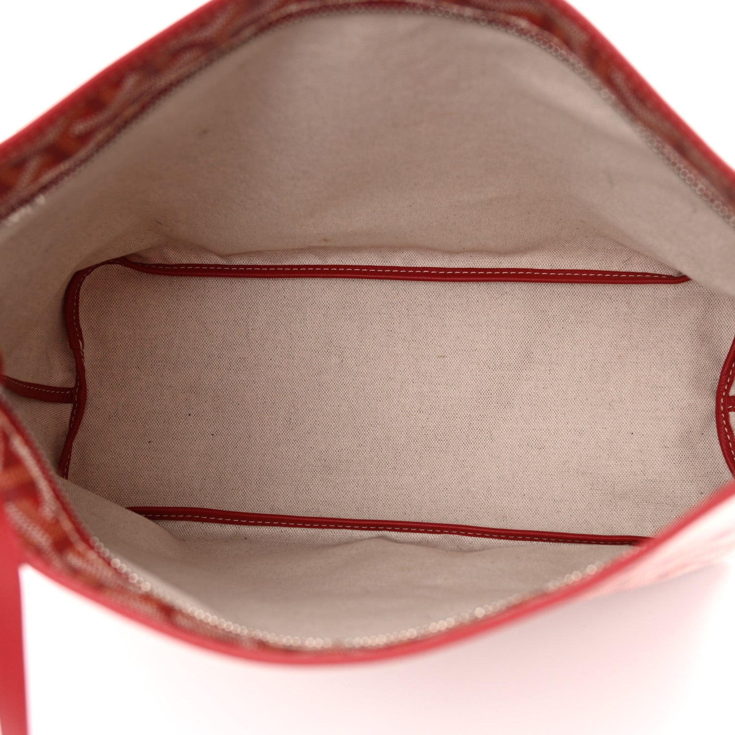Goyard Goyardine Boheme Hobo Red 6 of 13