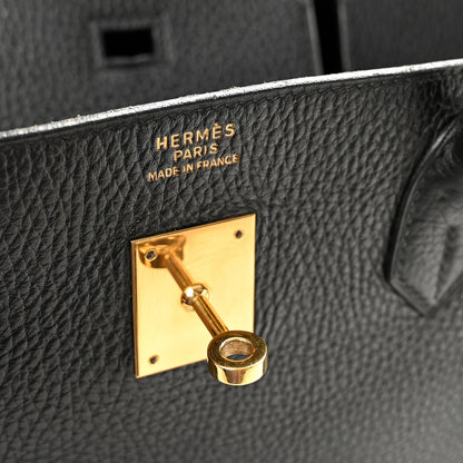 Hermes Ardennes Birkin 40 Black 6 of 9
