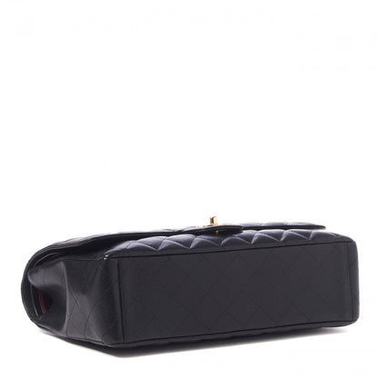 Chanel Caviar Quilted Maxi Double Flap Black 4 of 10