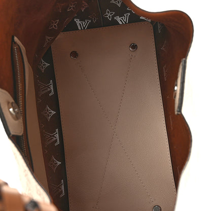 Louis Vuitton Mahina Carmel Hobo Creme 5 of 10