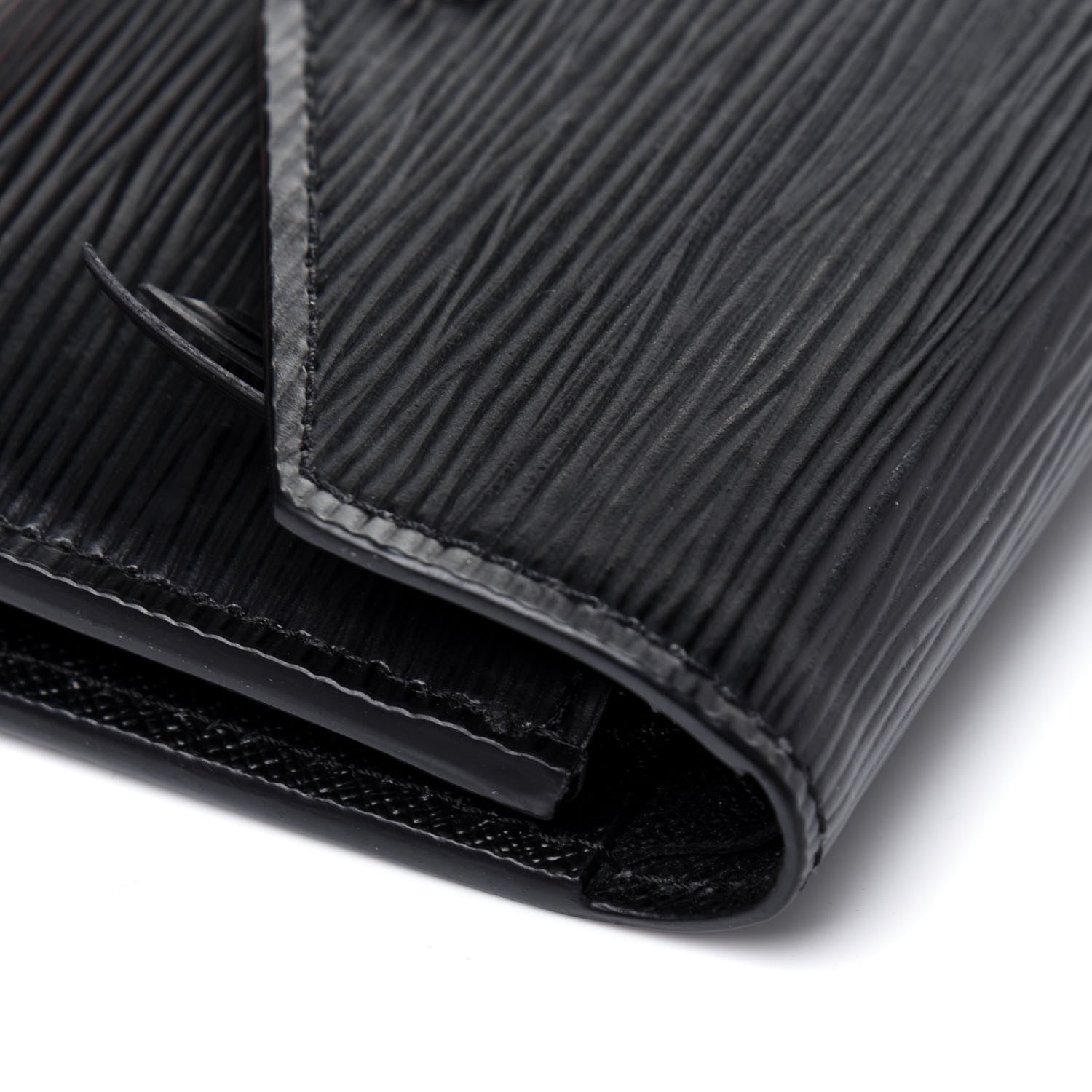 Louis Vuitton Epi Victorine Wallet Black 11 of 12