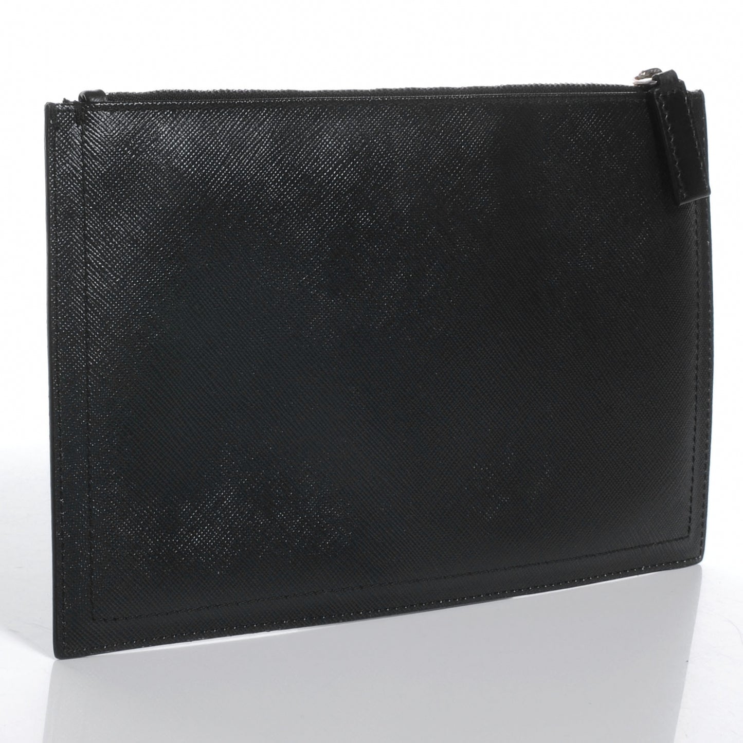 Saffiano Antigona Madonna Clutch Black
