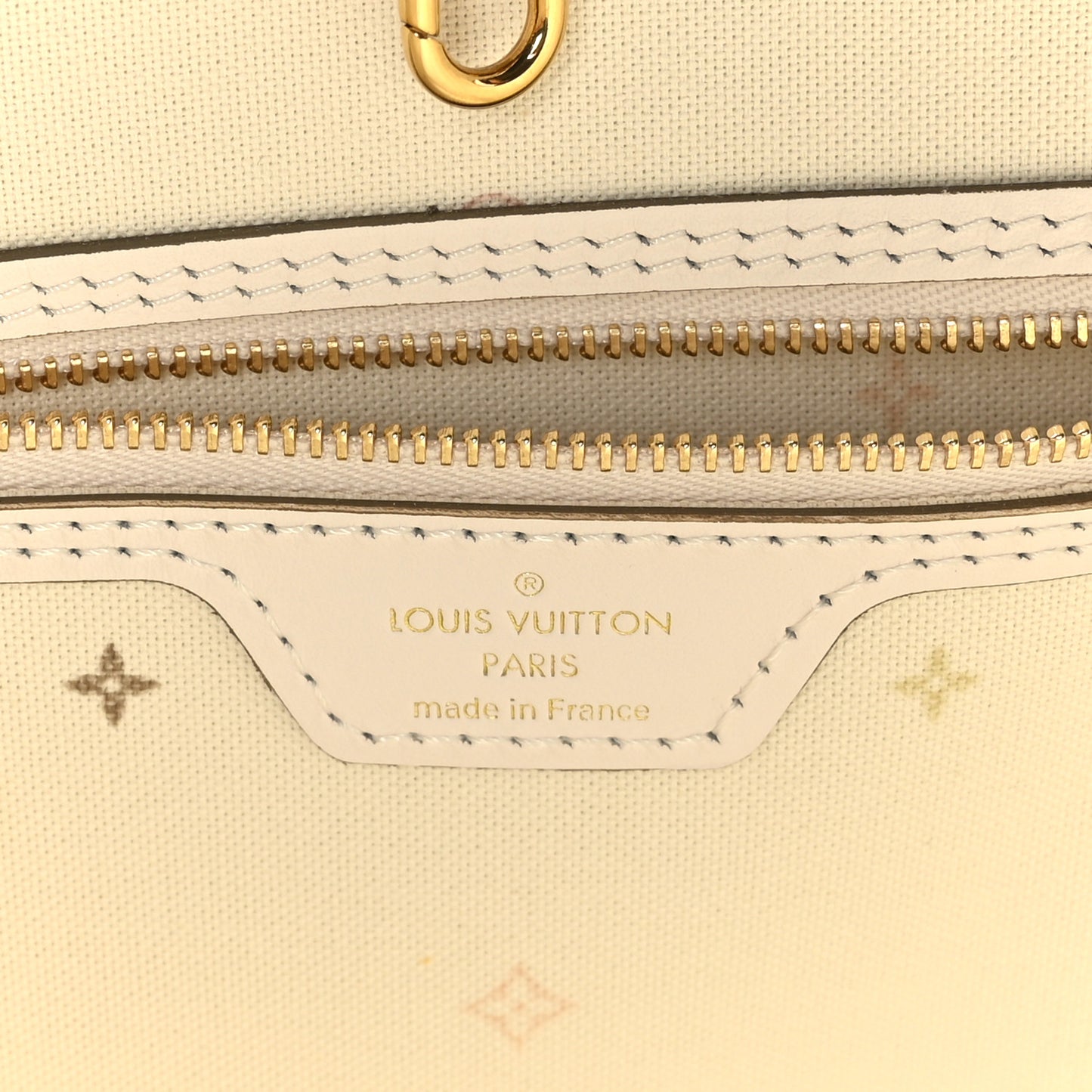 Monogram Giant Spring In The City Neverfull MM Sunset Kaki