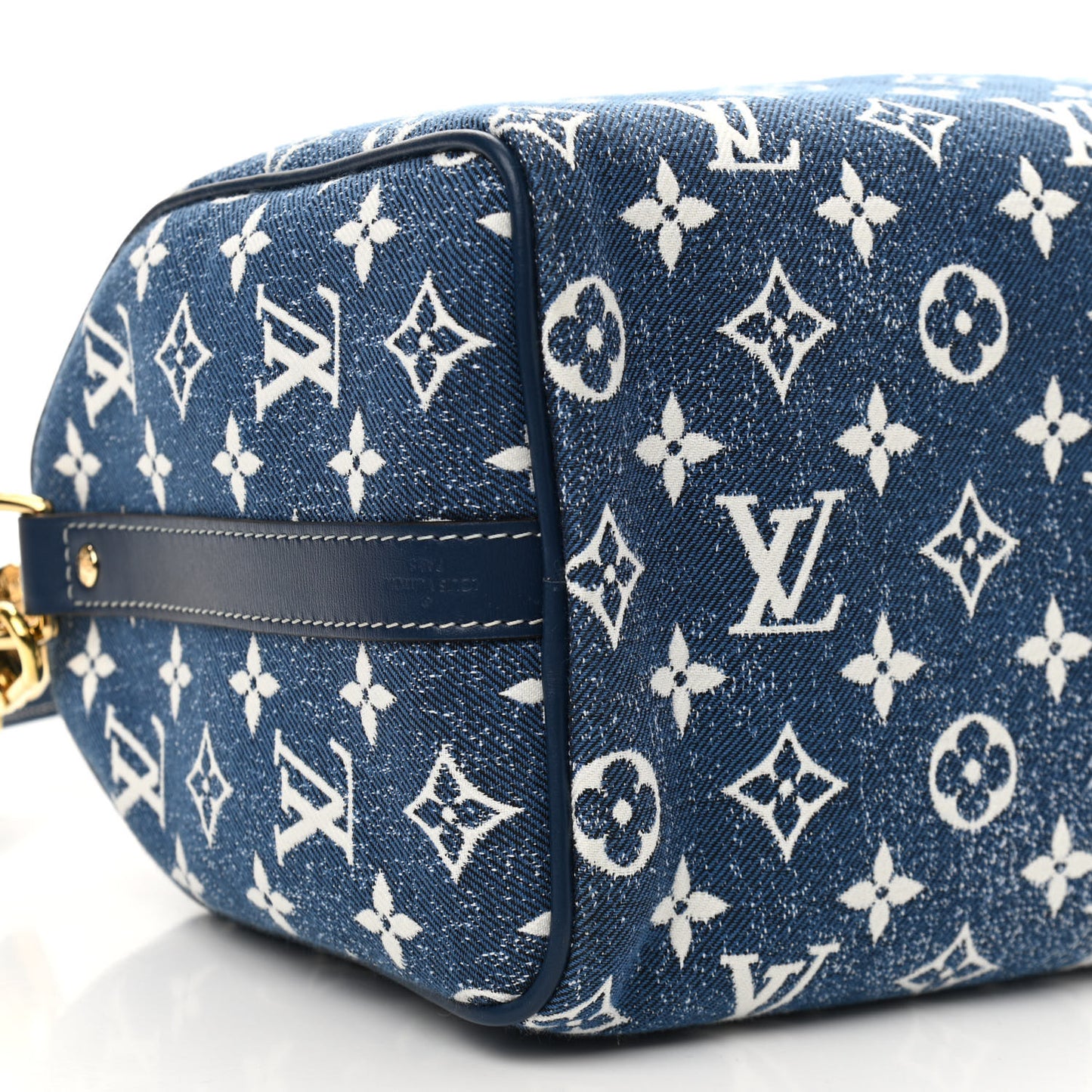 Monogram Jacquard Denim Speedy Bandouliere 25 Bleu