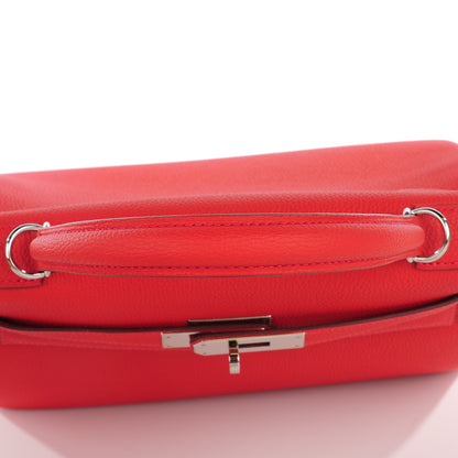 Hermes Togo Kelly Retourne 28 Geranium 18 of 23