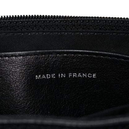 Chanel Caviar Half Moon Wallet On Chain WOC Black 7 of 16