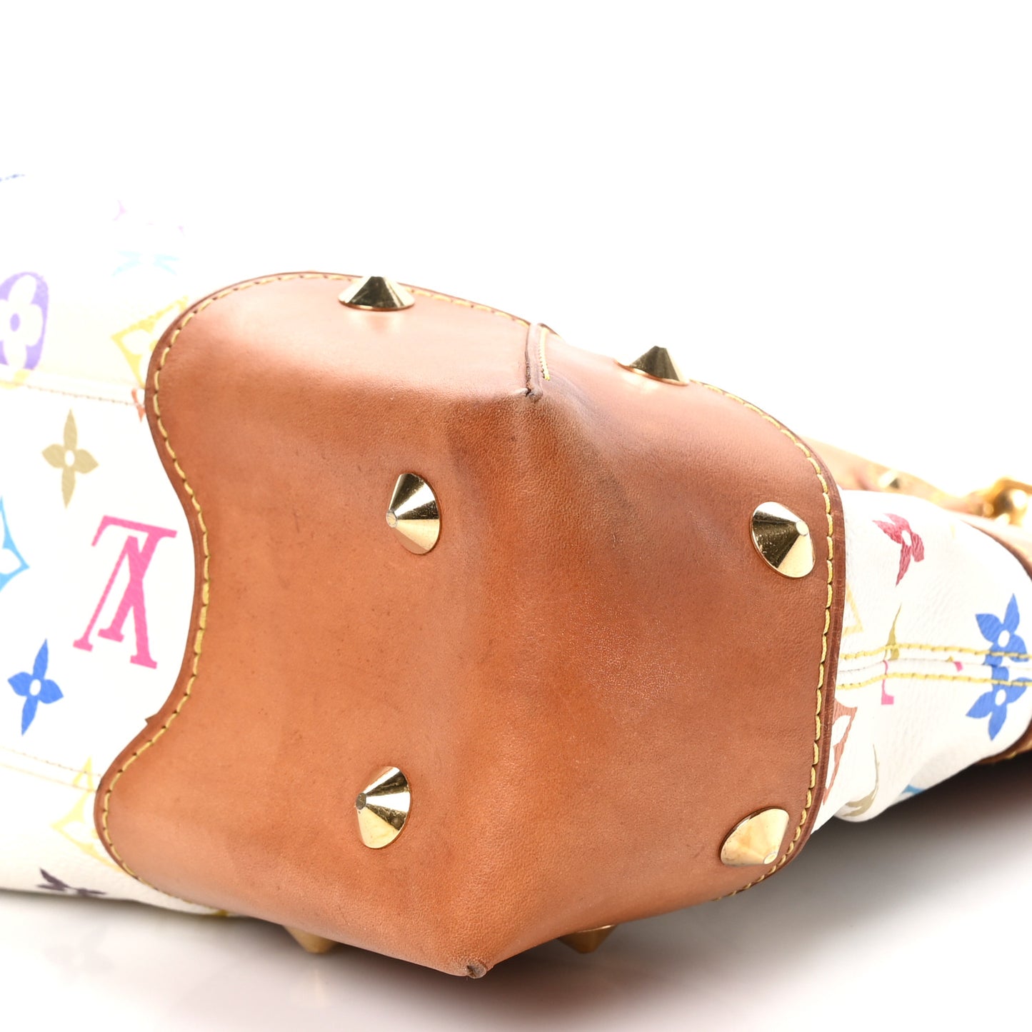 Monogram Multicolor Judy MM White