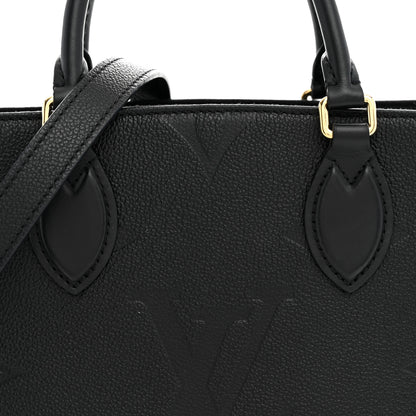 Louis Vuitton Empreinte Monogram Giant Onthego PM Black 7 of 9