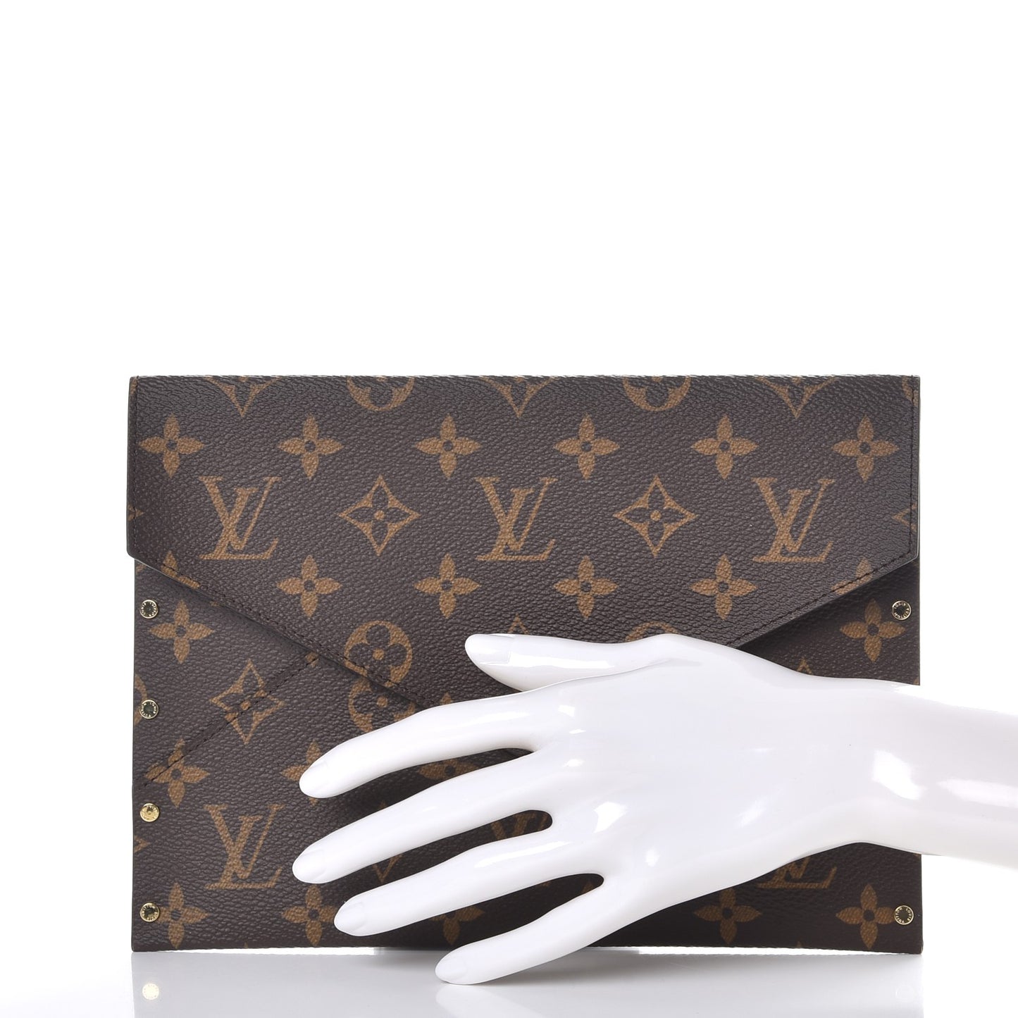 Monogram Rivets Enveloppe