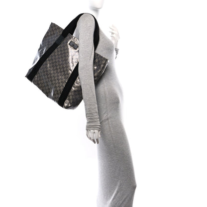 Gucci Crystal Monogram Medium Vertical Tote Black 2 of 12