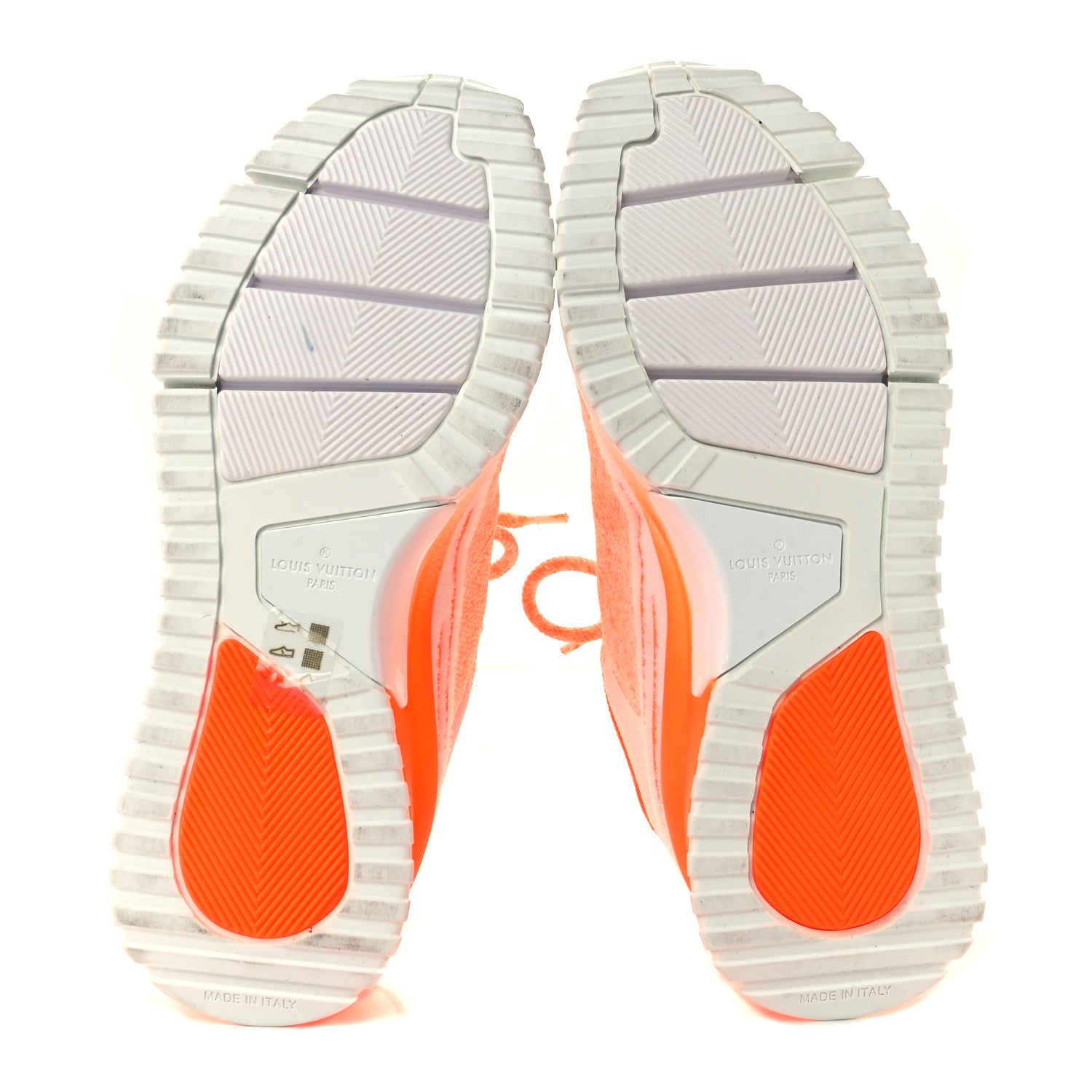 Louis Vuitton Technical Knit V.N.R Sneakers 7 Orange 7 of 12