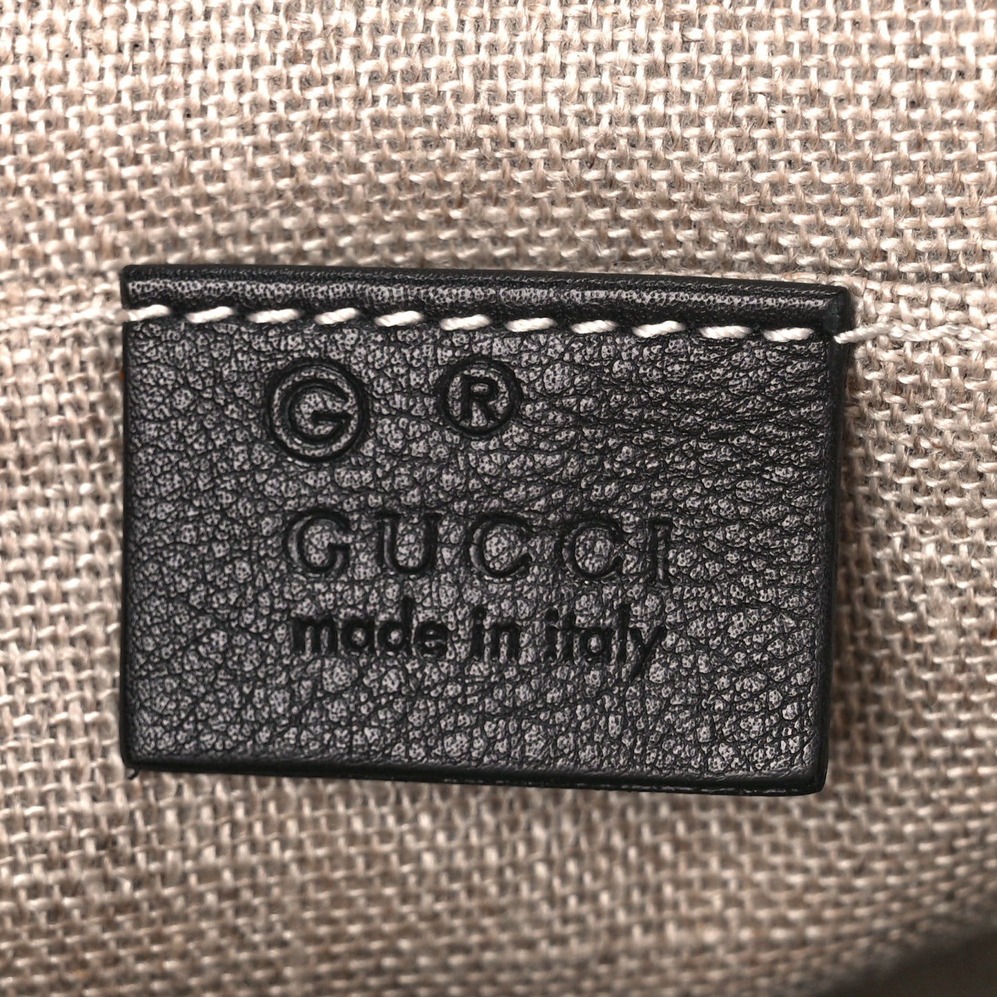 Microguccissima Mini Bree Messenger Bag Black