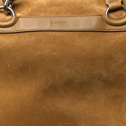 Burberry Suede B Clip Holdall Hebden Hebden 6 of 8