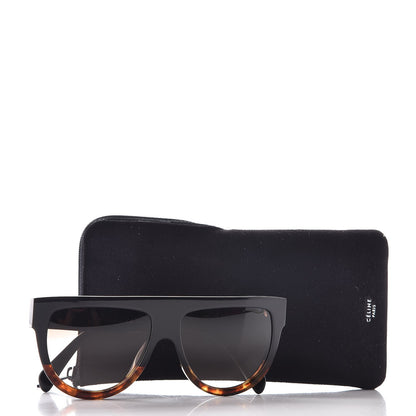 Celine Shadow Sunglasses CL 41026/S Black Havana 7 of 7