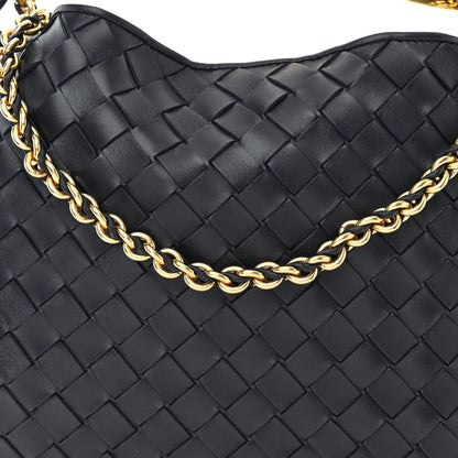 Bottega Veneta Nappa Intrecciato Sardine With Chain Bag Space 7 of 11