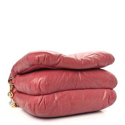 Loewe Lambskin Goya Puffer Bag Plumrose 4 of 13