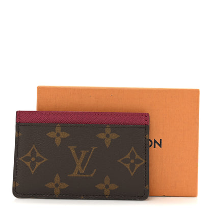 Louis Vuitton Monogram Card Holder Fuchsia 9 of 9