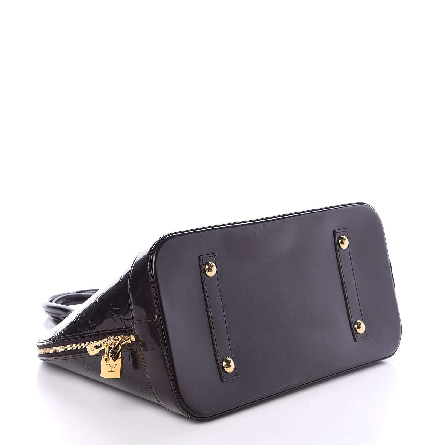 Louis Vuitton Vernis Alma GM Amarante 3 of 8