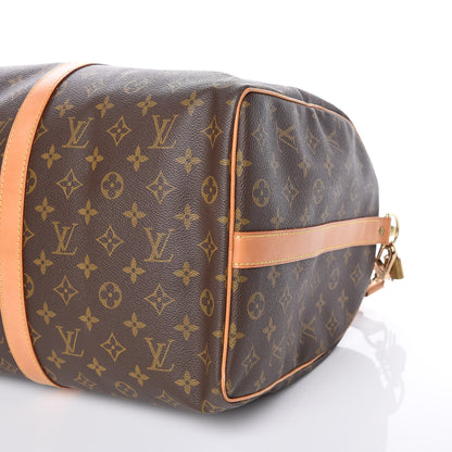 Louis Vuitton Monogram Keepall Bandouliere 50 8 of 25
