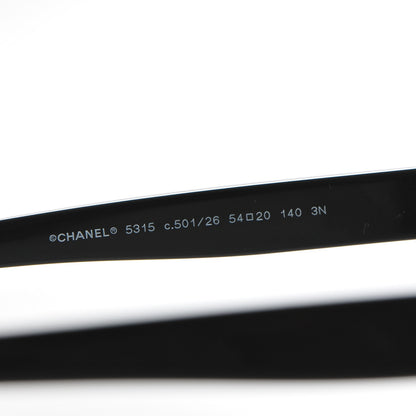 Chanel Pantos Signature CC Sunglasses 5315 Black 5 of 6