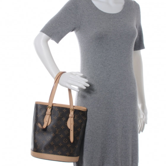 Monogram Petit Bucket 23