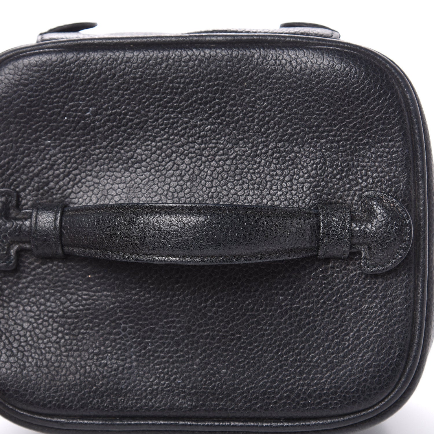 Chanel Caviar Cosmetic Vanity Bag Black 12 of 13