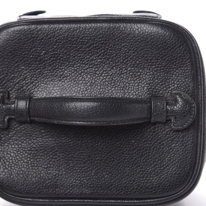 Chanel Caviar Cosmetic Vanity Bag Black 12 of 13