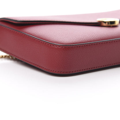 Fendi Vitello Cruise F is Fendi Envelope Wallet on Chain with Pouches Fragola 11 of 12