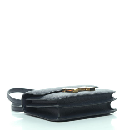 Hermes Epsom Constance 18 Bleu Indigo 3 of 4