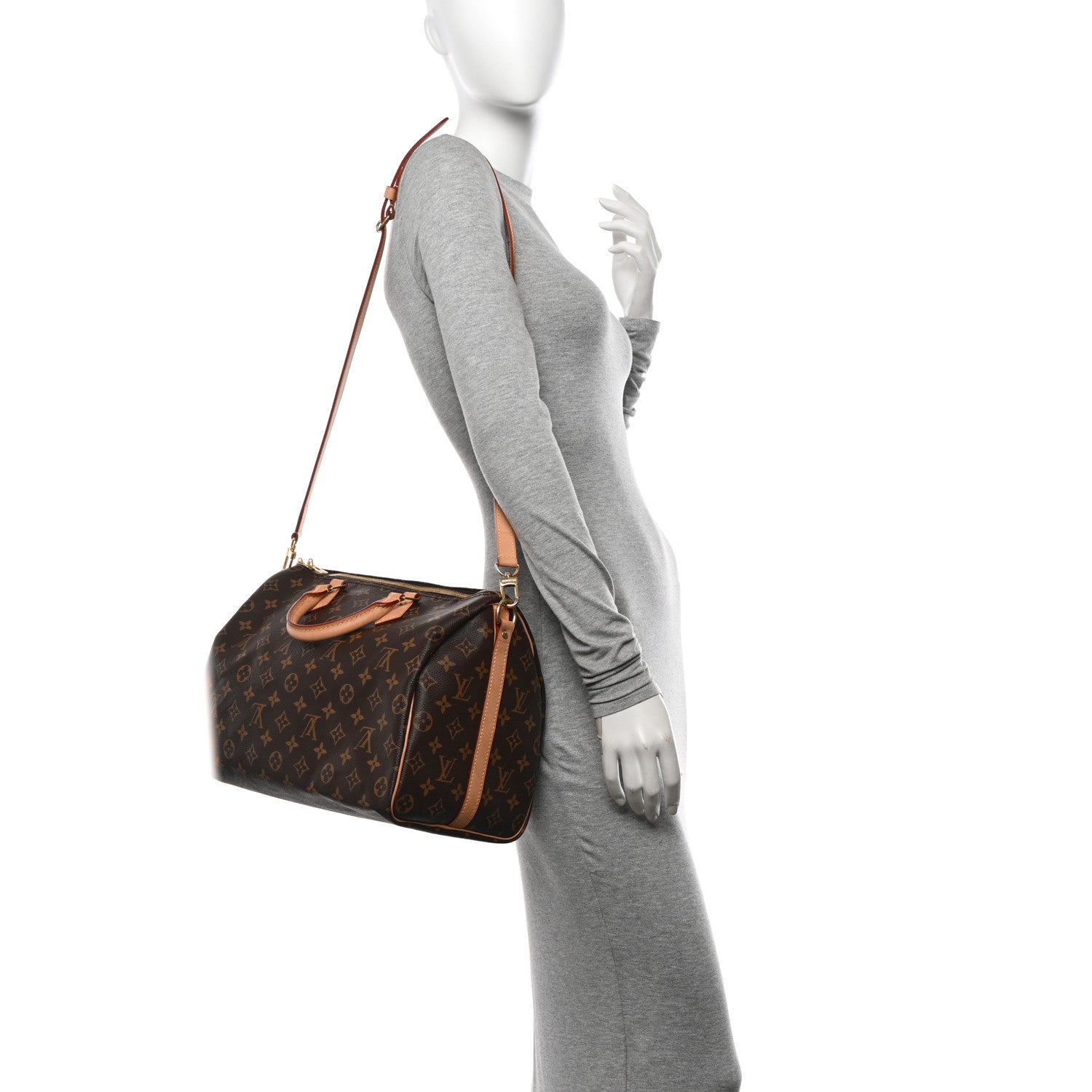 Louis Vuitton Monogram Speedy Bandouliere 35 2 of 9