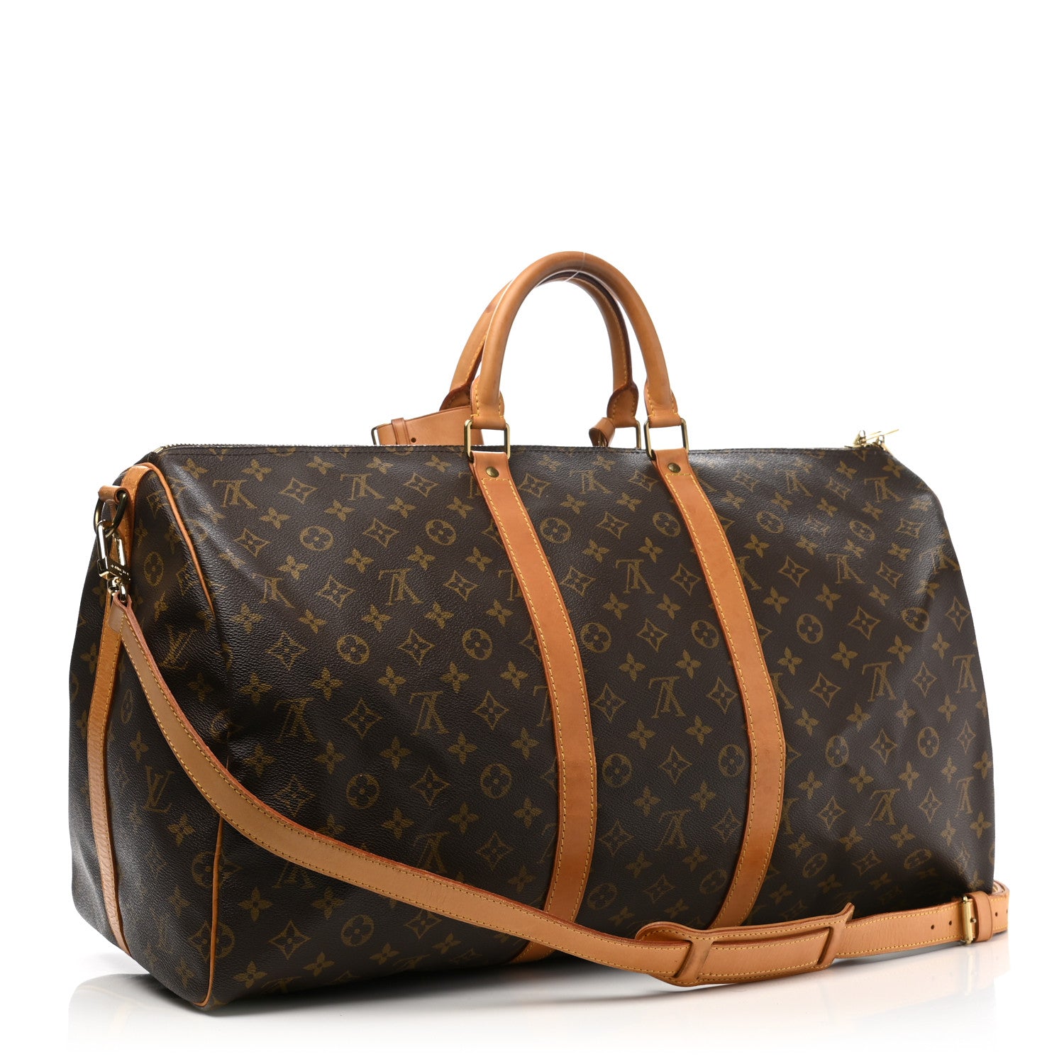 Louis Vuitton Monogram Keepall Bandouliere 55 3 of 18
