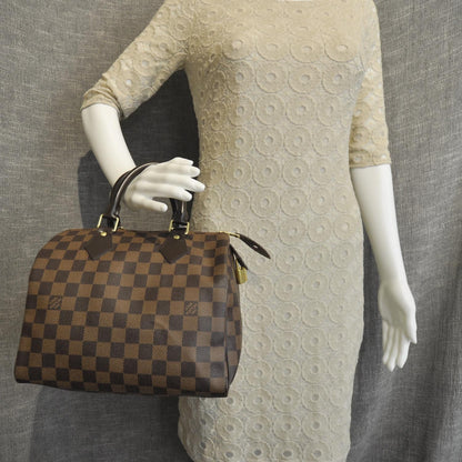 Louis Vuitton Damier Ebene Speedy 25 2 of 8