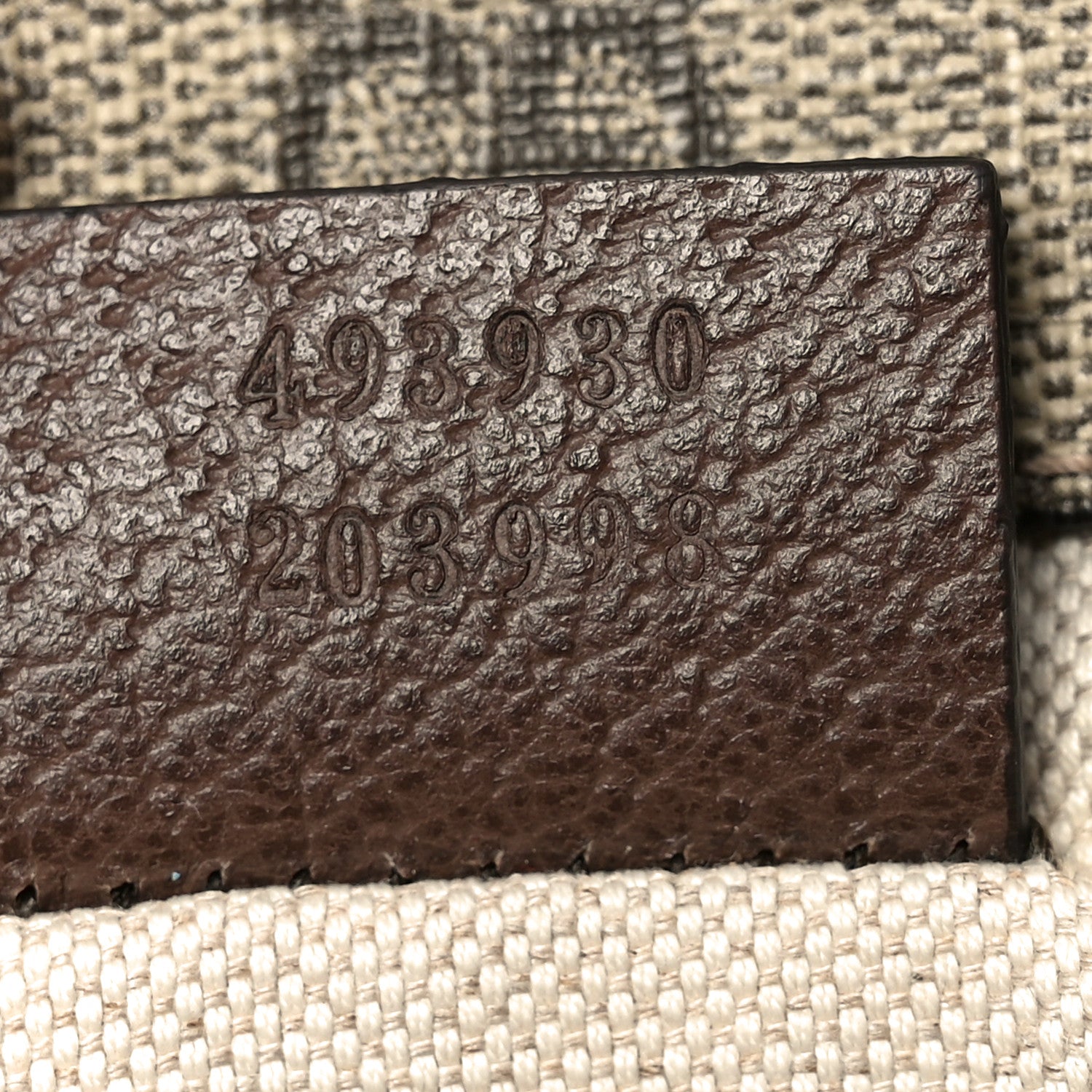 Gucci GG Supreme Monogram Neo Vintage Web Belt Bag Brown 7 of 10