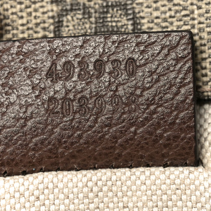 Gucci GG Supreme Monogram Neo Vintage Web Belt Bag Brown 7 of 10