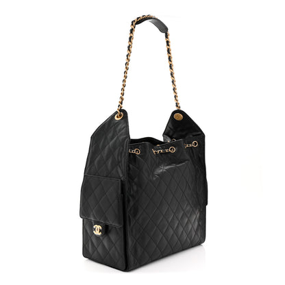 Chanel Caviar Quilted Medium Chanel 25 Handbag Black 4 of 11