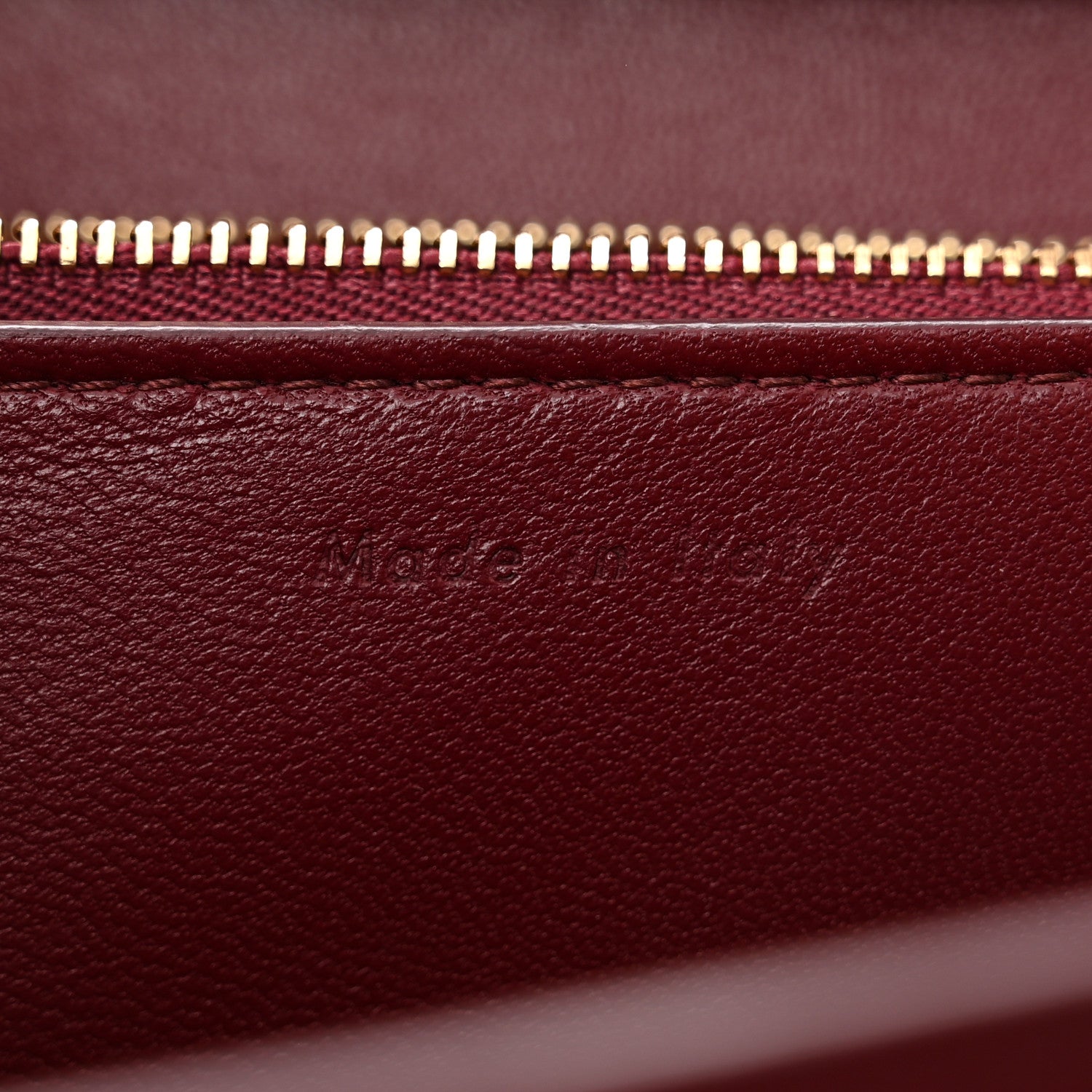 Celine Box Calfskin Medium Classic Box Flap Bag Burgundy 7 of 12