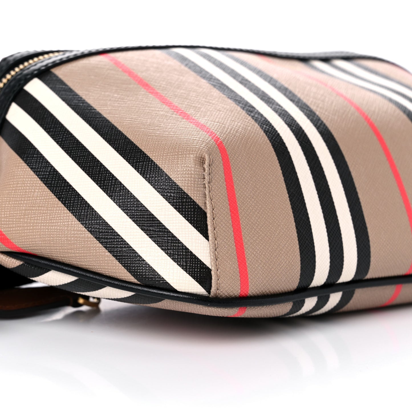 E-Canvas Icon Stripe Sonny Bum Bag Archive Beige