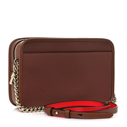 Christian Louboutin Calfskin Small Radioloubi Biscotto Loubi 2 of 13