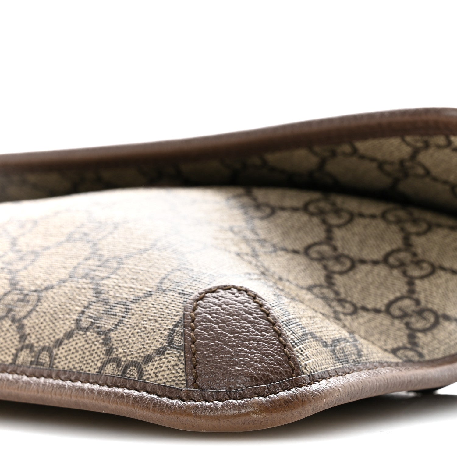 Gucci GG Supreme Monogram Neo Vintage Web Belt Bag Brown 10 of 13