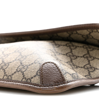 Gucci GG Supreme Monogram Neo Vintage Web Belt Bag Brown 10 of 13