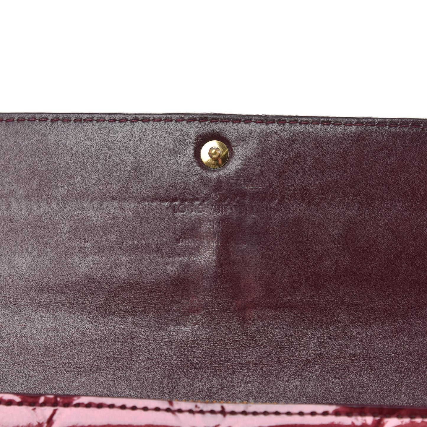 Vernis Sarah Wallet Rouge Fauviste