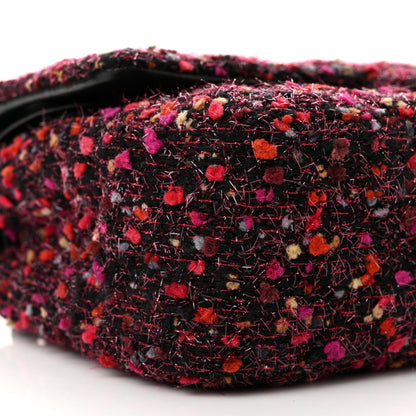 Chanel Tweed Quilted Medium Double Flap Multicolor 8 of 10