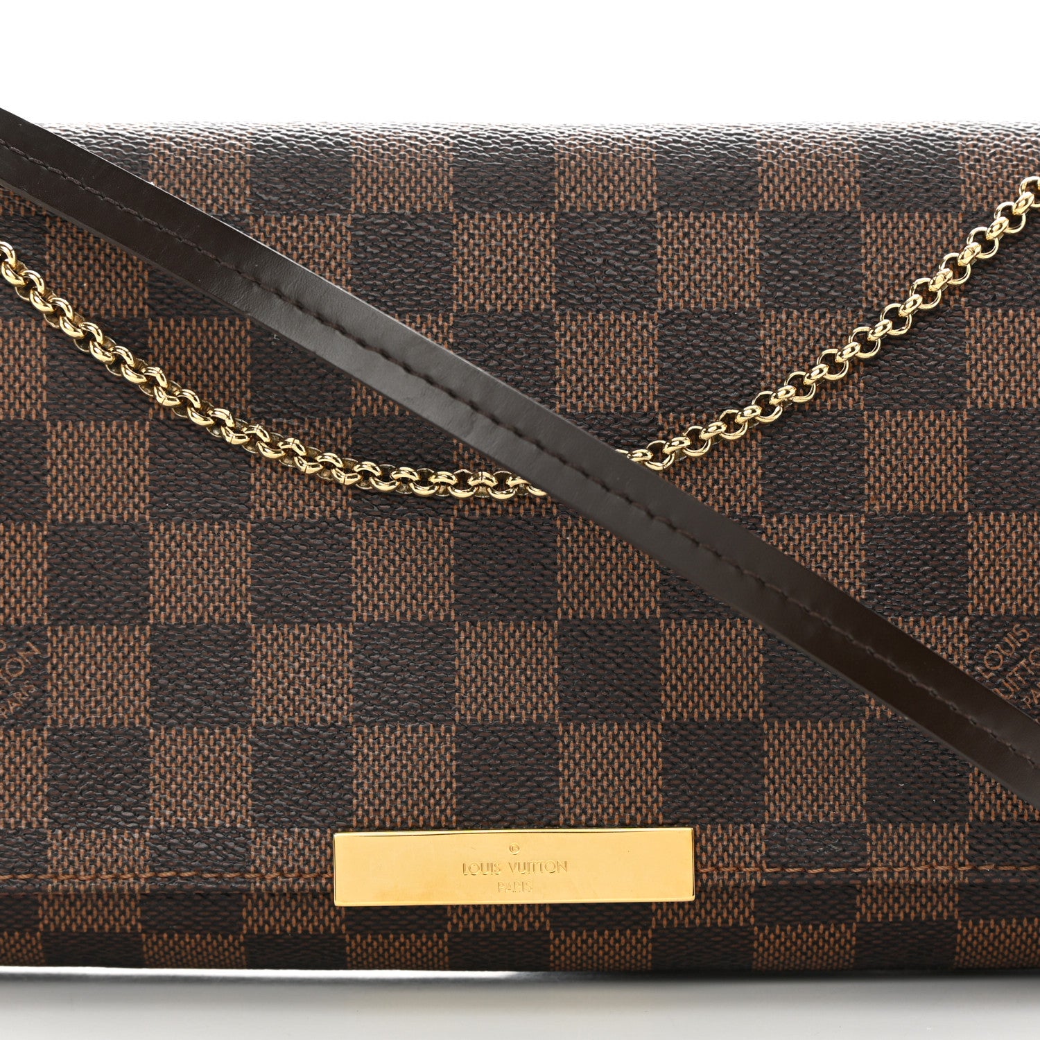 Louis Vuitton Damier Ebene Favorite MM 9 of 12