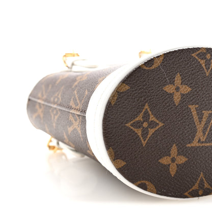 Louis Vuitton Monogram LV Match Nano Bucket Bag White 9 of 10